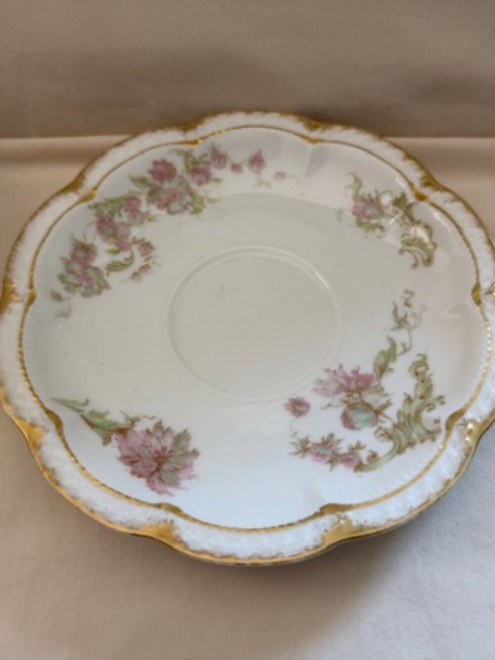 Antique Limoges Porcelain Mustache Teacup - Picture 8 of 11